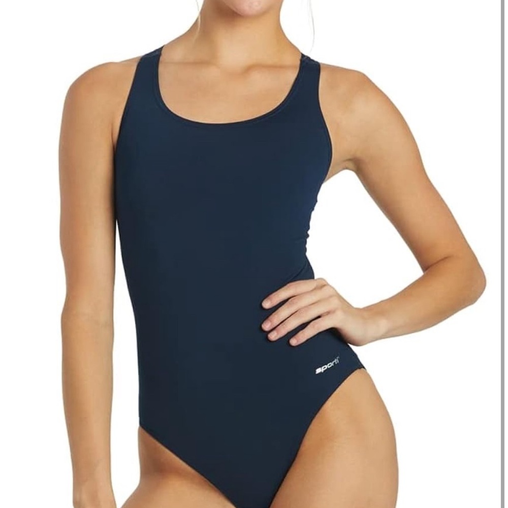 Sporti Wide Strap Athletic Swimsuit for Women - Hydrolast Technology Bathing
